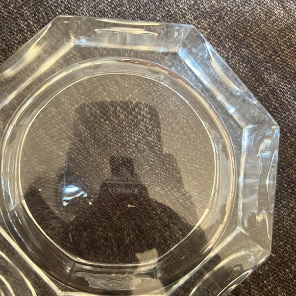 Rosenthal crystal Versace wine bottle holder / dish - Picture 6 of 9